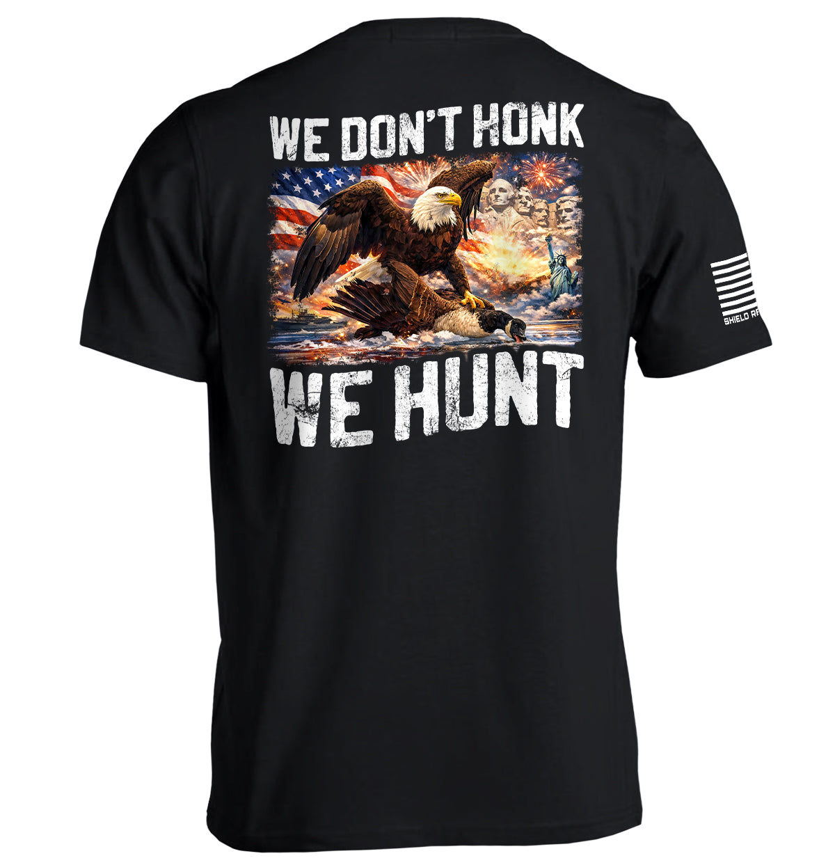 Shield Republic We Don't Honk We Hunt