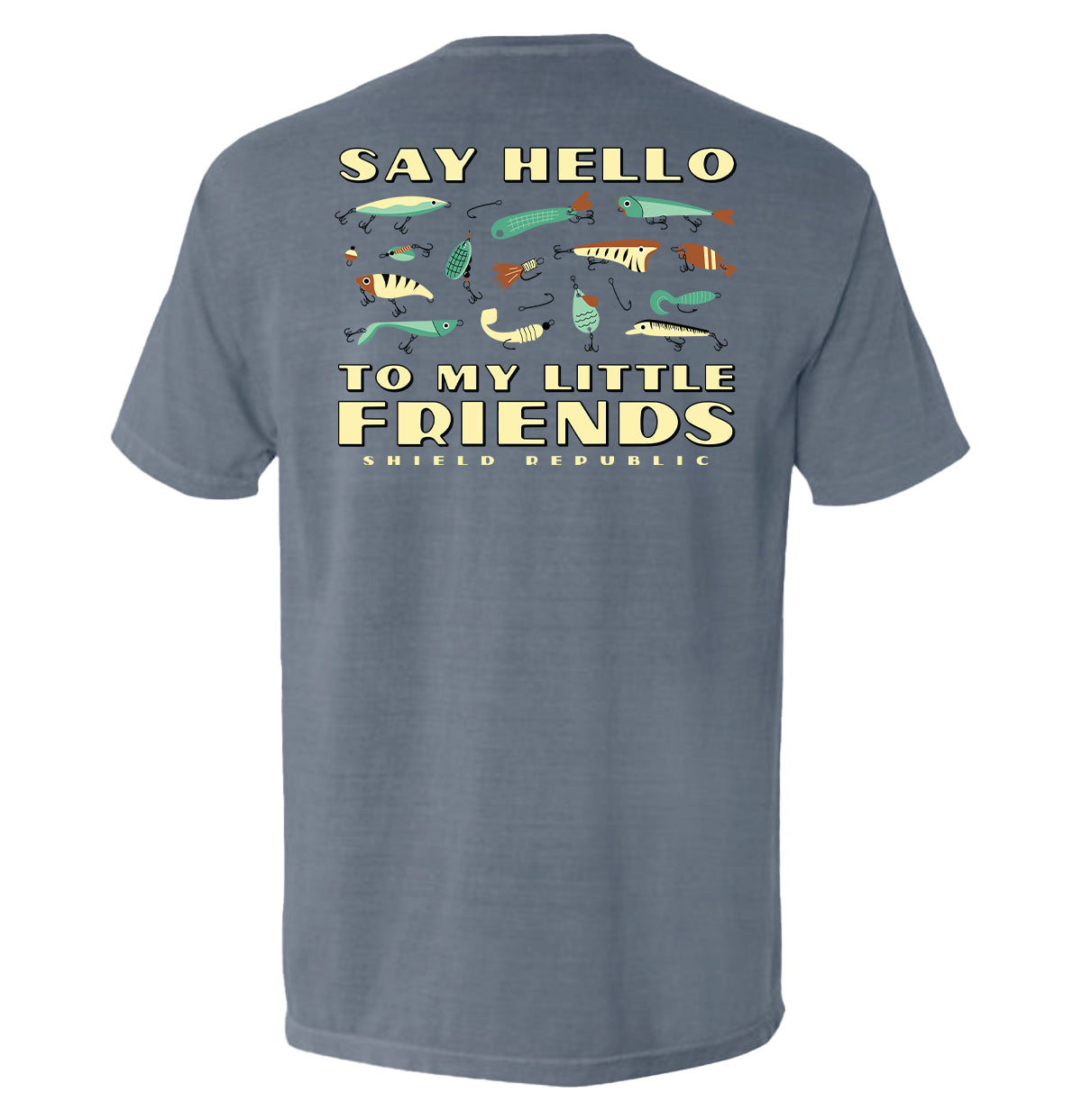 Shield Republic Say Hello to My Little Friends Green