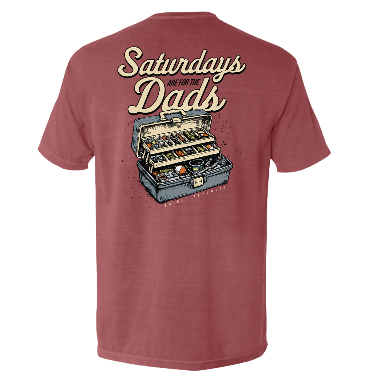 Shield Republic Saturdays Are For The Dads Tackle Box
