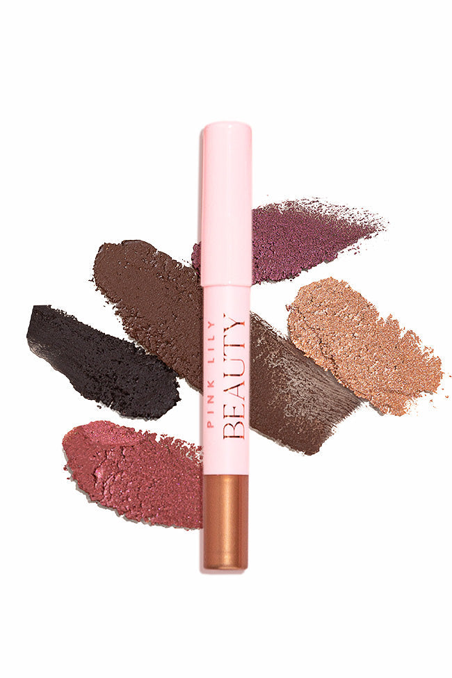 Pink Lily Beauty Eye Want It All Multi Eyeshadow and Eyeliner - Copper Rose FINAL SALE