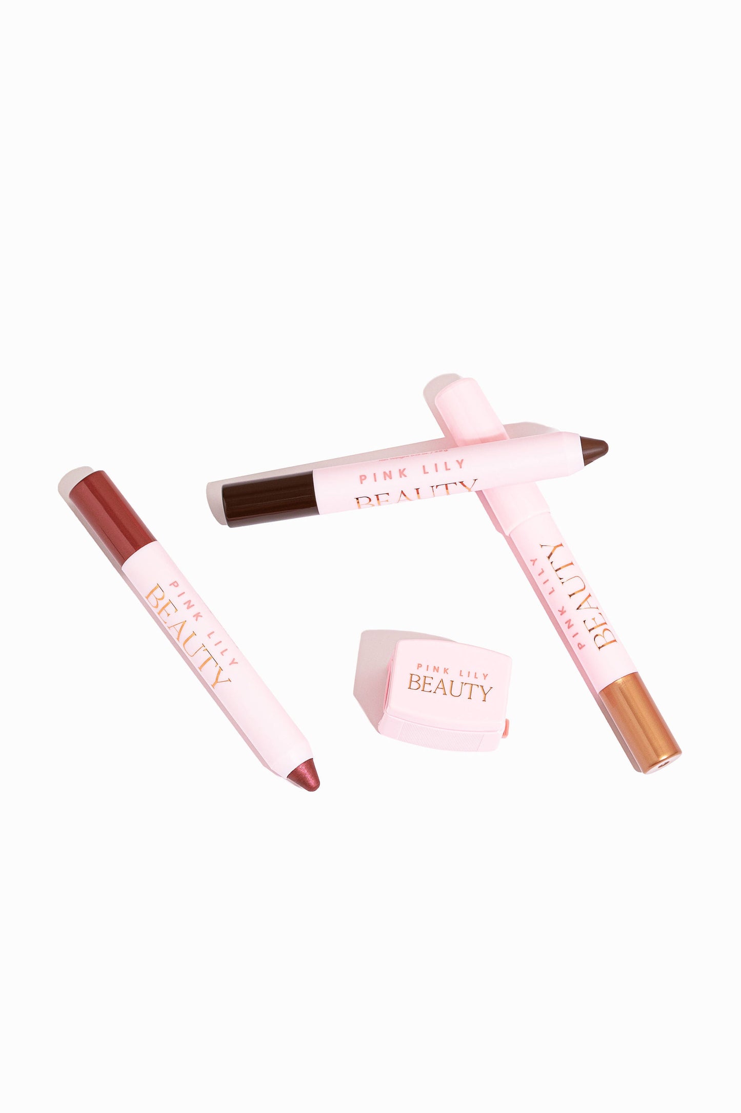Pink Lily Beauty Eye Want It All Multi Eyeshadow and Eyeliner - Copper Rose FINAL SALE
