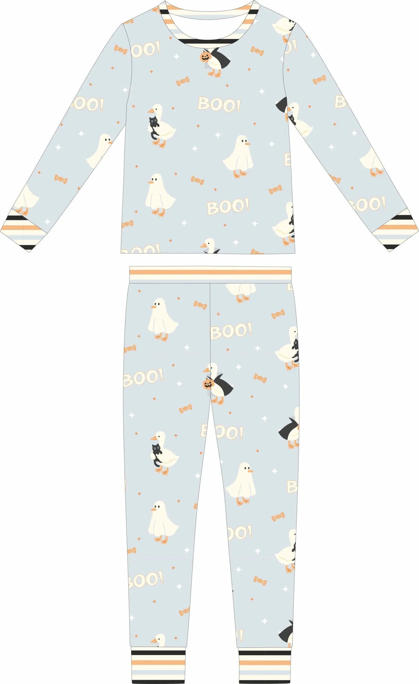 Max and Pippa | Boo Goose Bamboo Two Piece Pajama Set