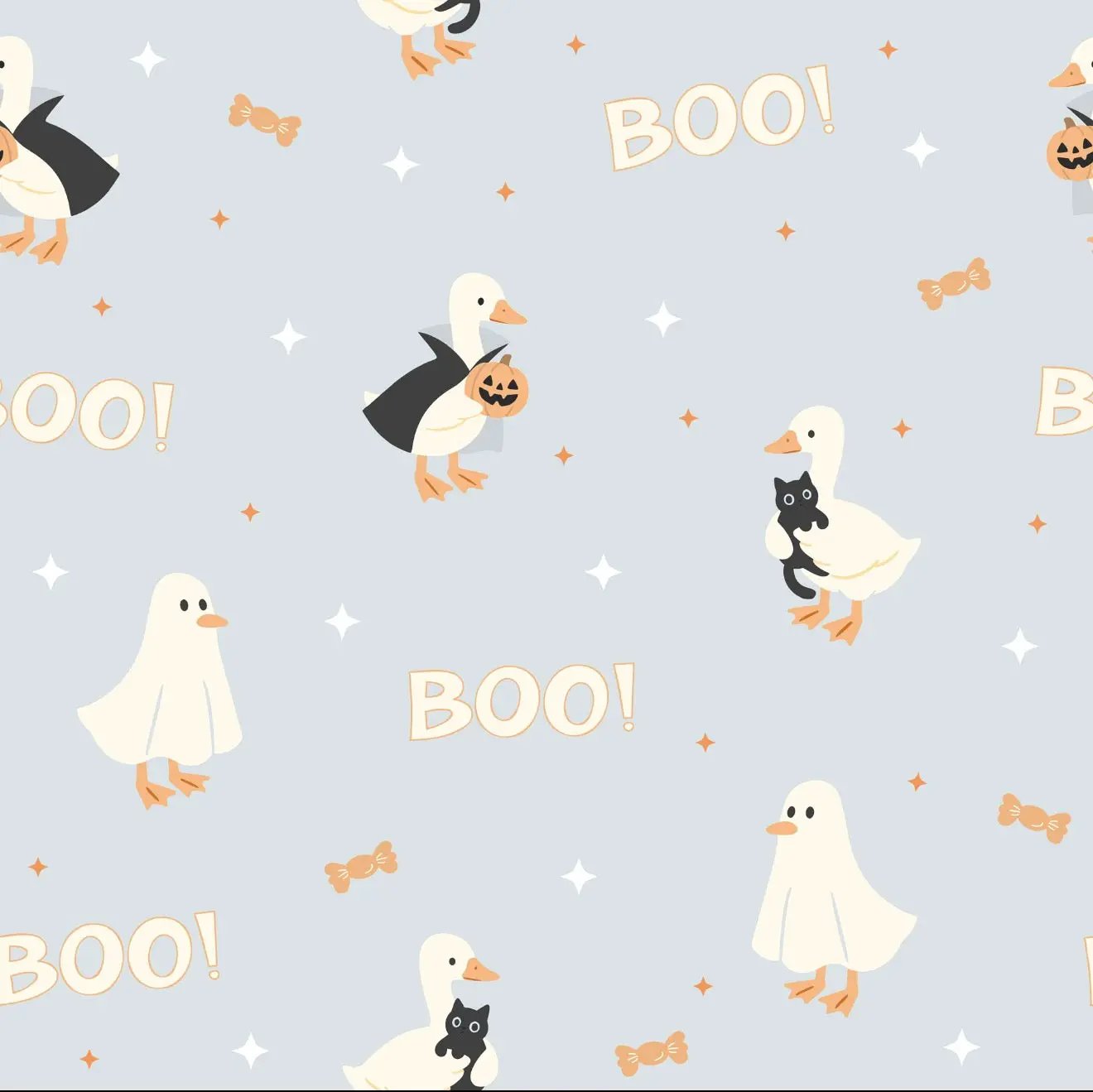 Max and Pippa | Boo Goose Halloween Ruffle Convertible Zippie Pajamas