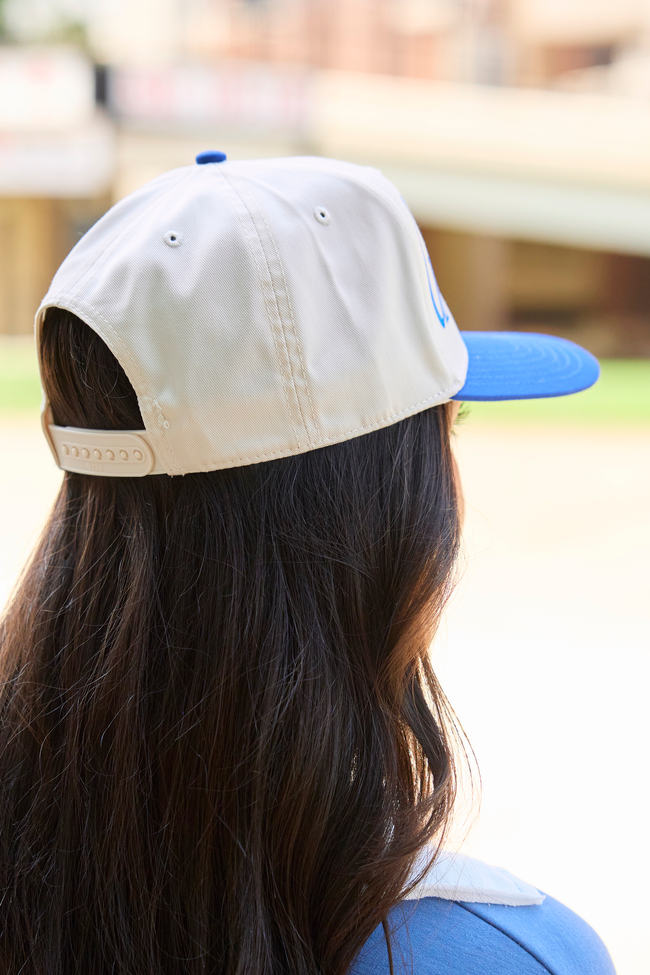 Pink Lili It's Gameday Royal Blue Embroidered Trucker Hat