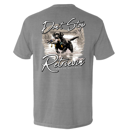 Shield Republic Don't Stop Retrievin' Black Lab