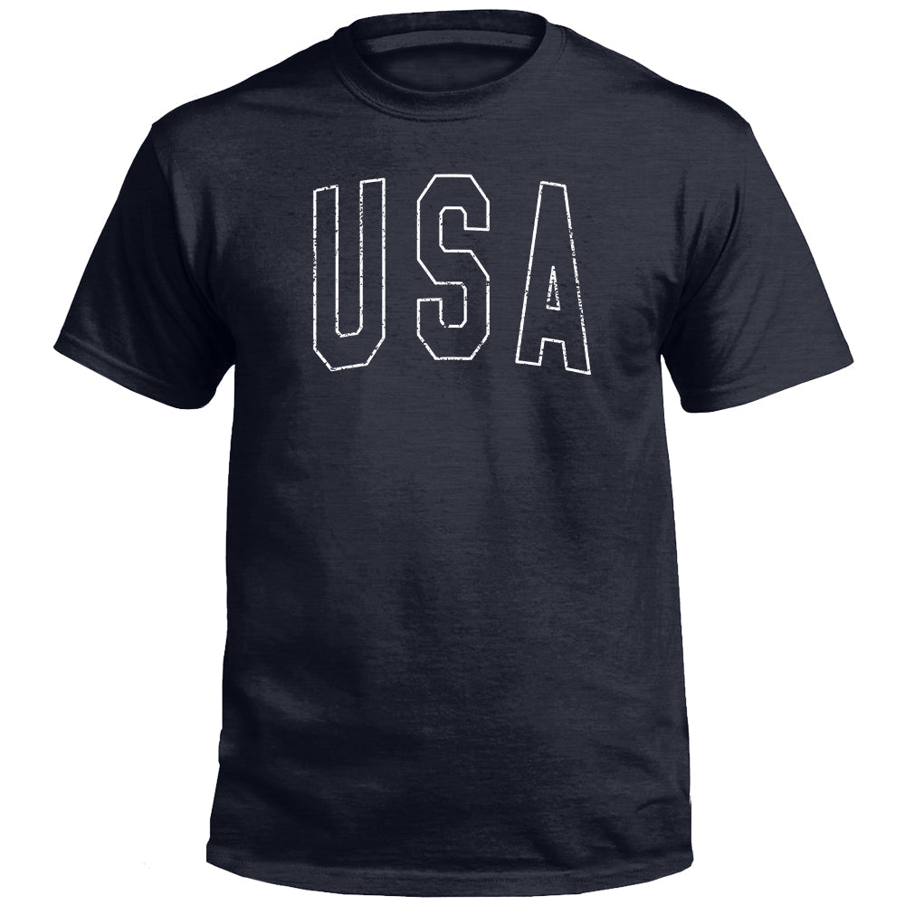 Shield Republic USA Collegiate Solid White (Front)