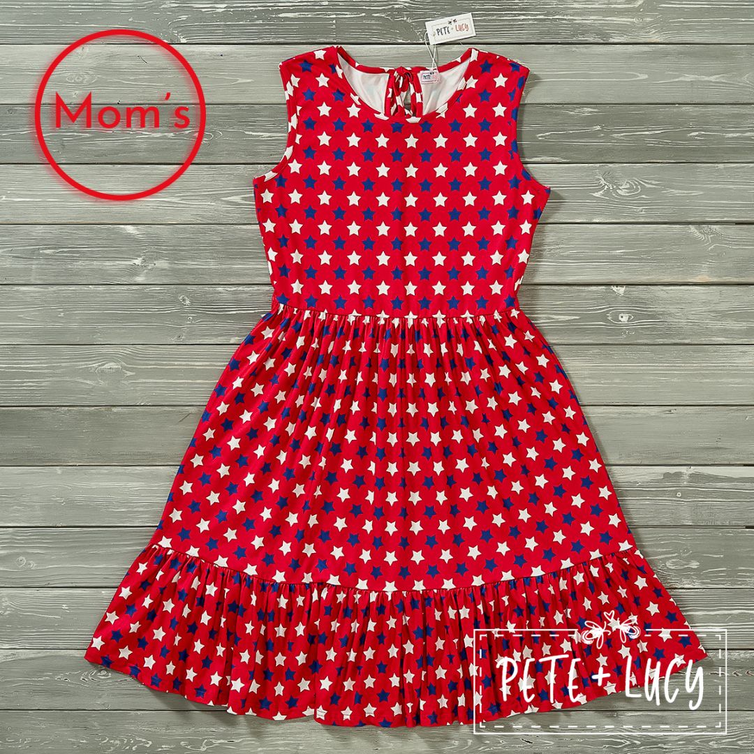 Home of the Brave Mom Dress