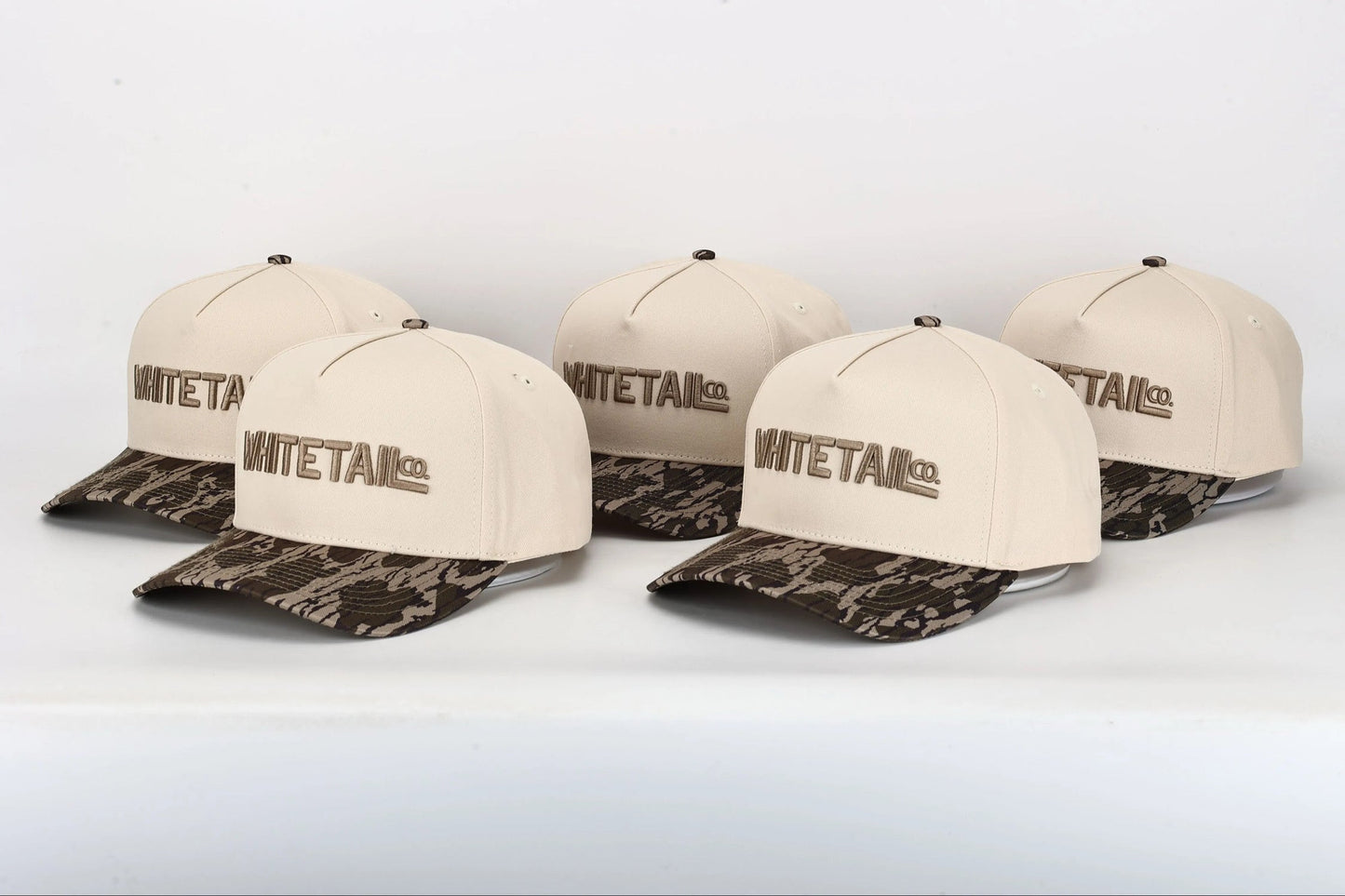 New !!! Whitetail Co. Washed Brim Trucker