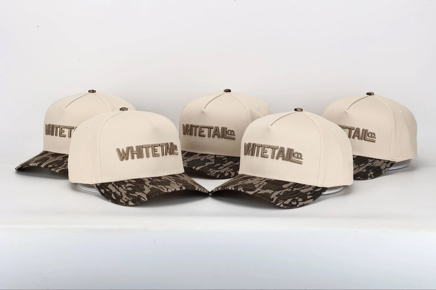 New !!! Whitetail Co. Washed Brim Trucker