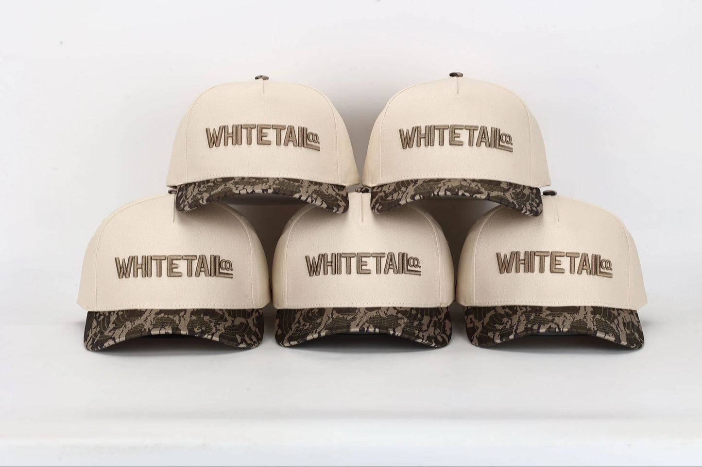 New !!! Whitetail Co. Washed Brim Trucker