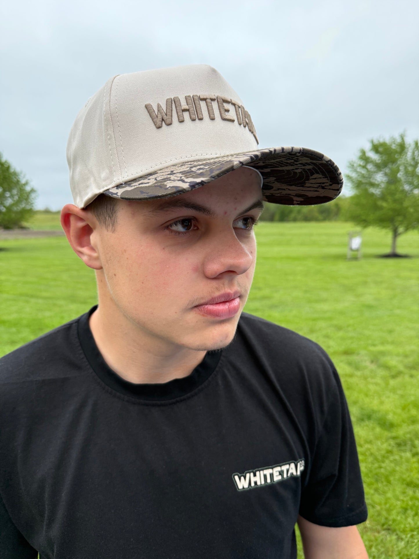 New !!! Whitetail Co. Washed Brim Trucker