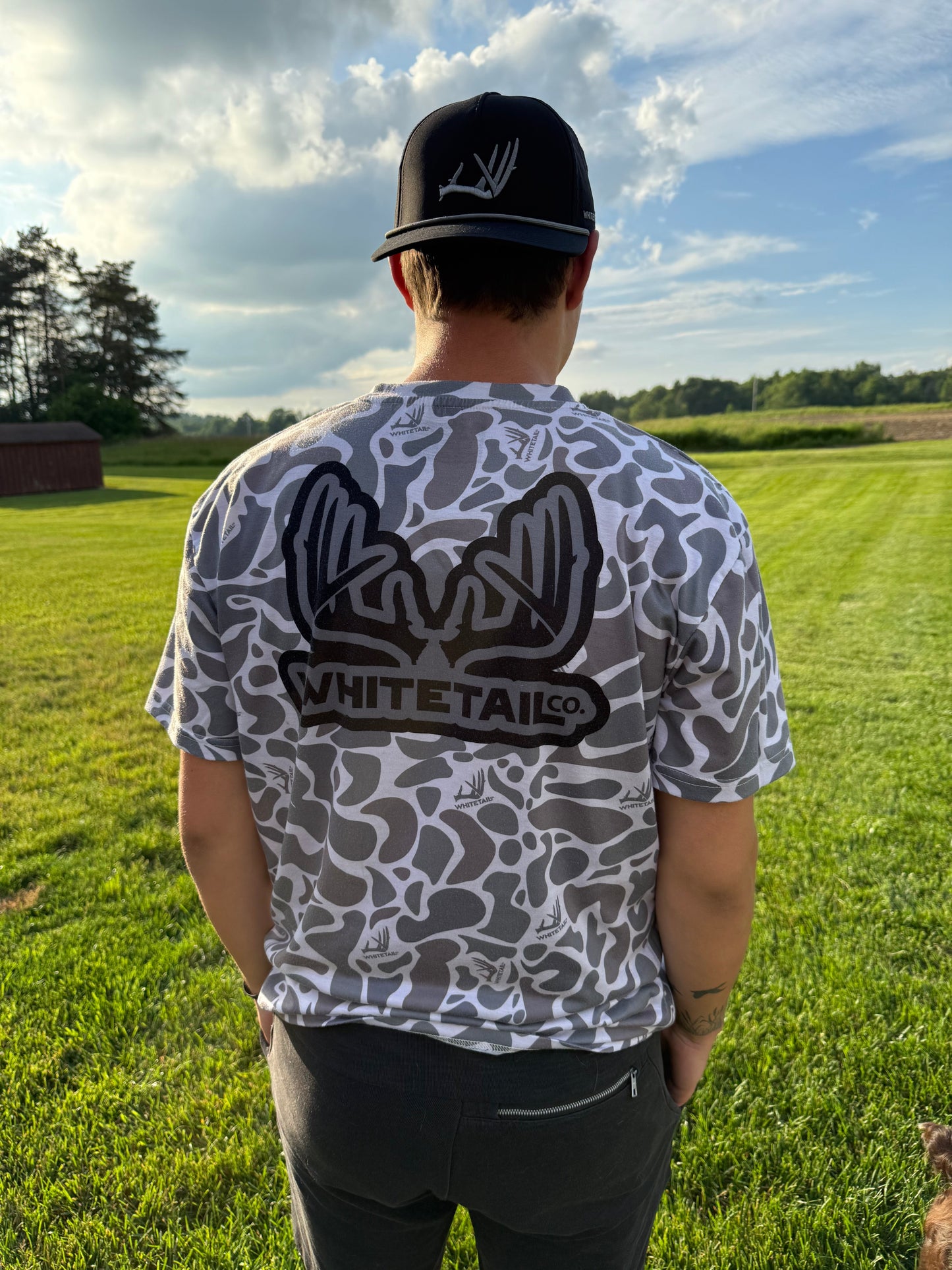 Whitetail Co. Old Camo Faded Pocket Tee