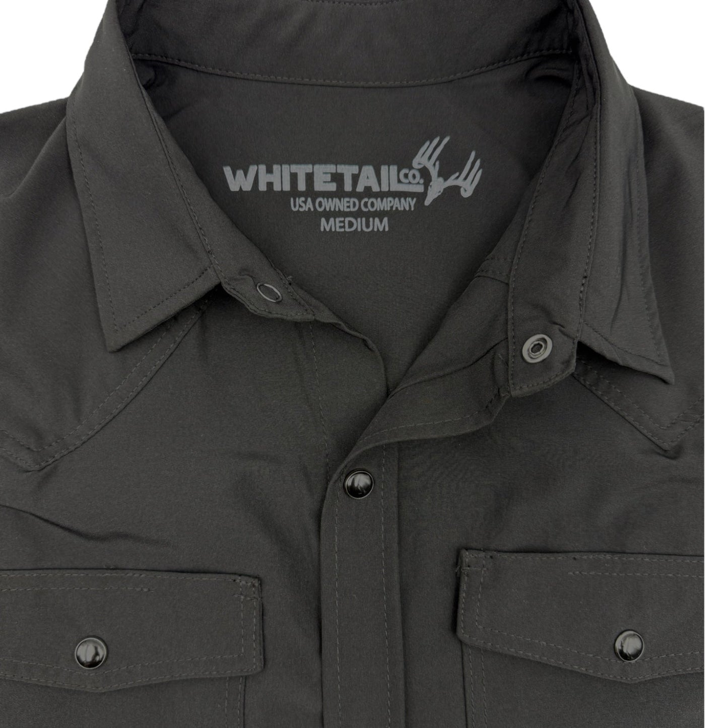 Whitetail Co. Midnight Cowboy Pearl Snap