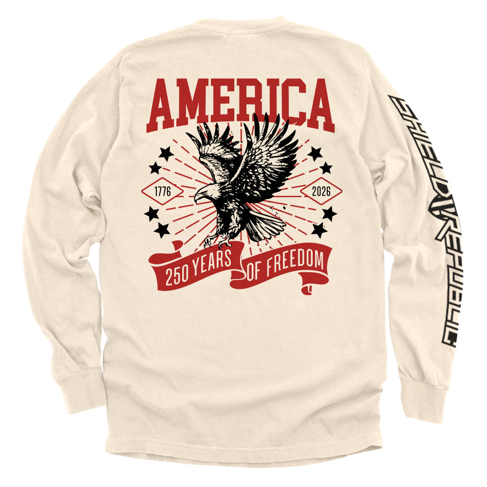 Shield Republic America 250 Years of Freedom
