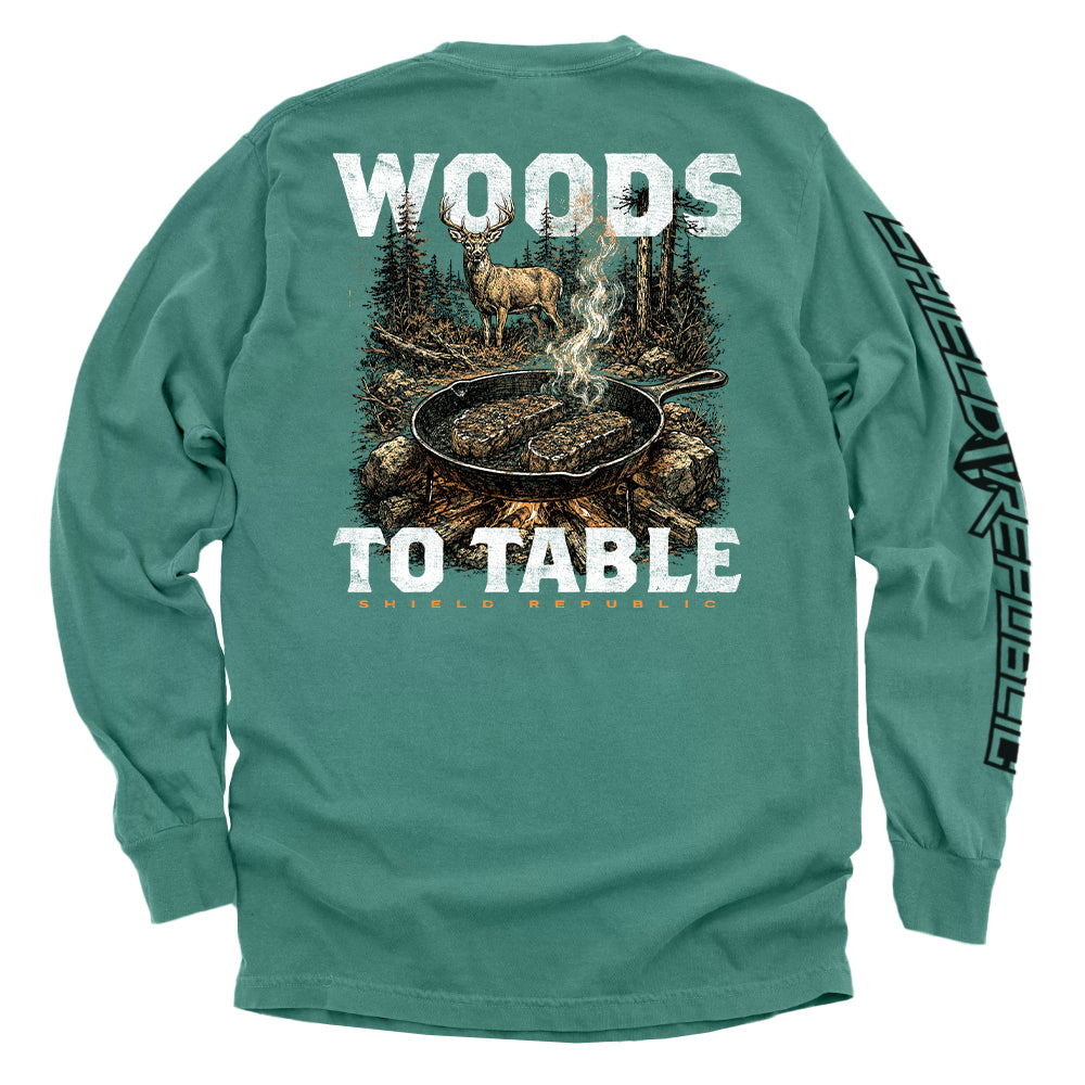Shield Republic Woods to Table