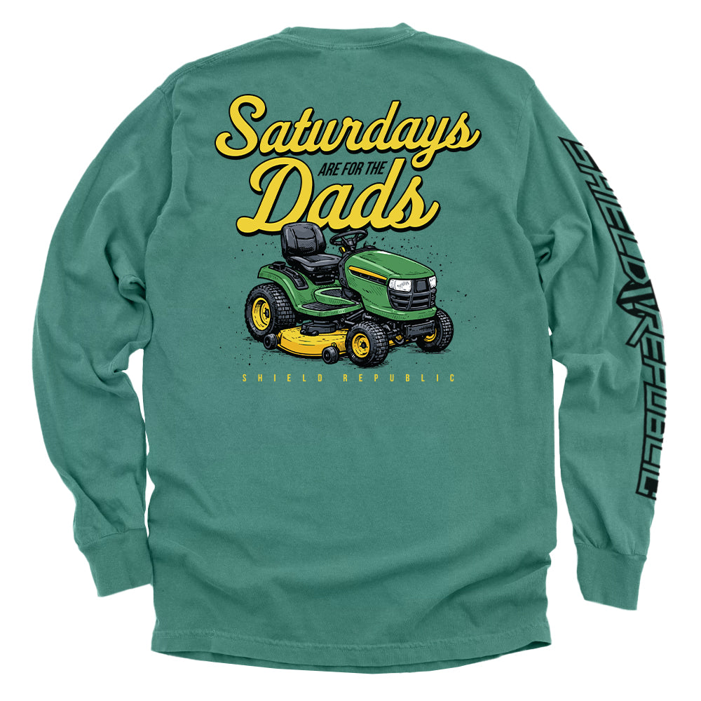 Shield Republic Saturdays Are For The Dads Mower