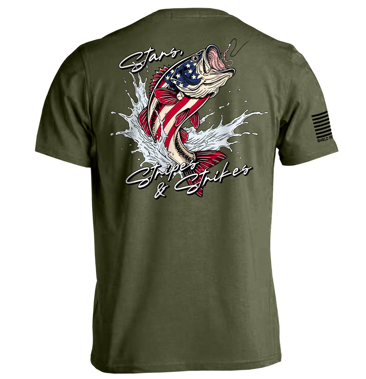 Shield Republic Stars Stripes and Strikes Tee