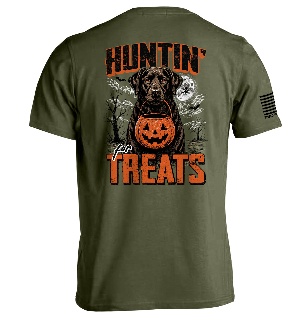 Shield Republic Huntin' For Treats Chocolate Lab