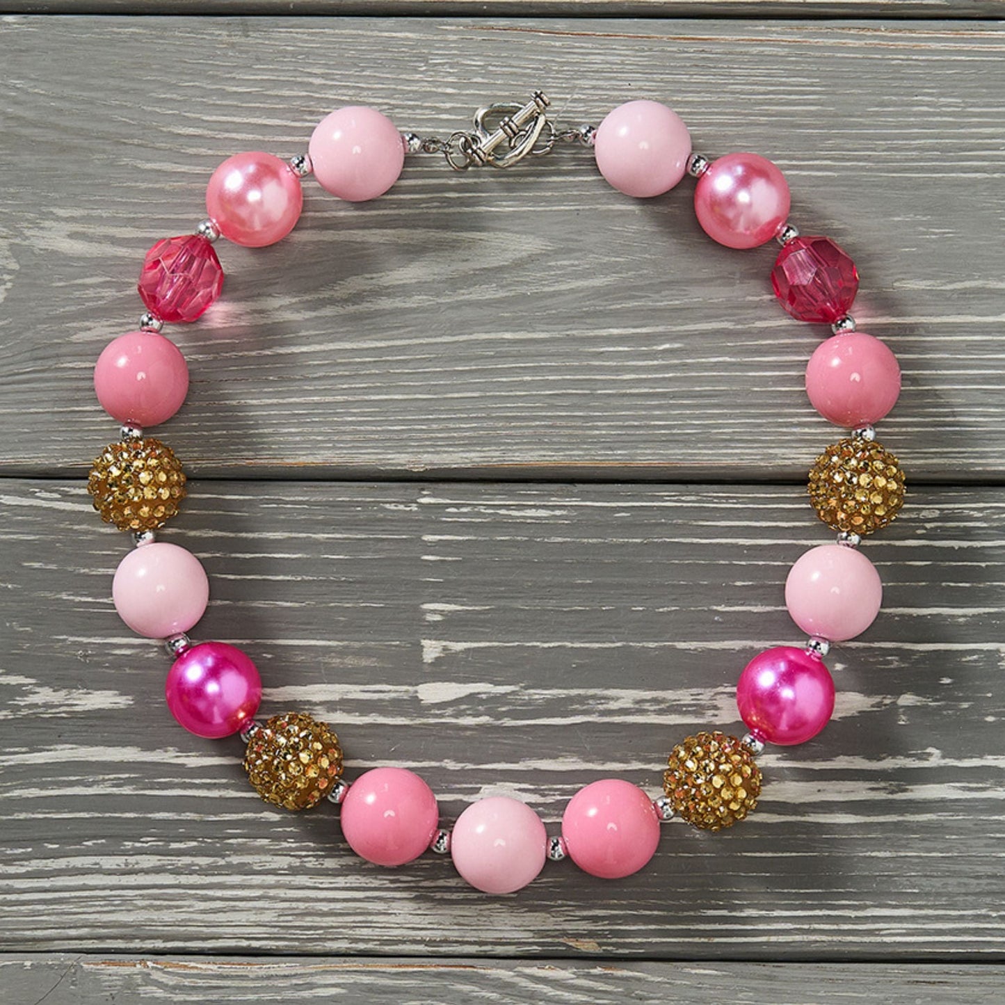 Miss Malibu- Bubble Gum Necklace