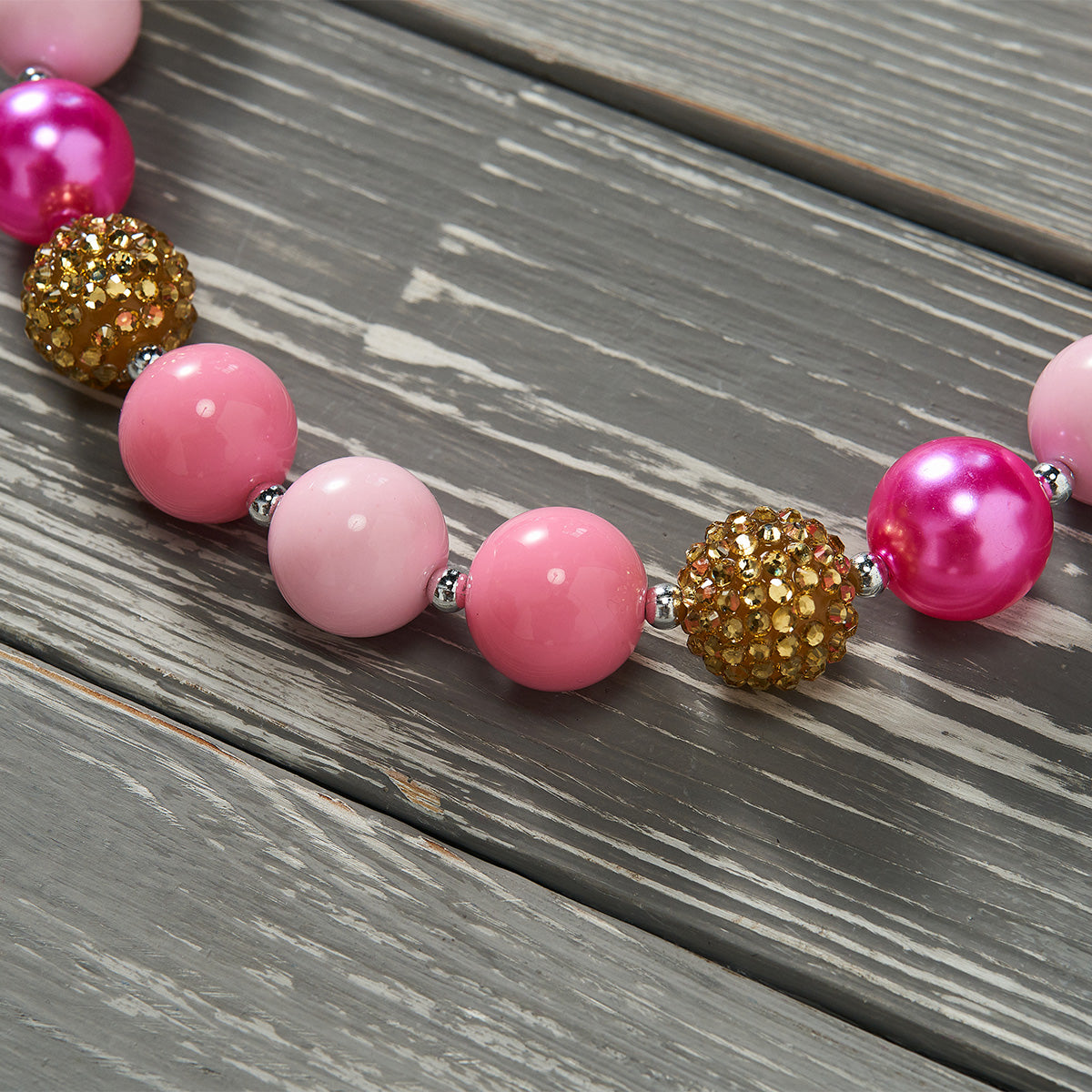 Miss Malibu- Bubble Gum Necklace