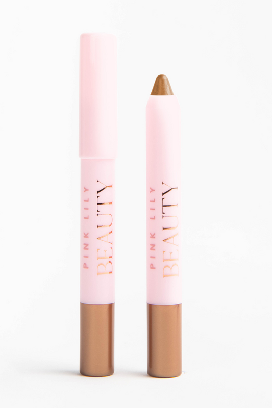 Pink Lily Beauty Eye Want It All Multi Eyeshadow and Eyeliner - Bronze Bloom FINAL SALE