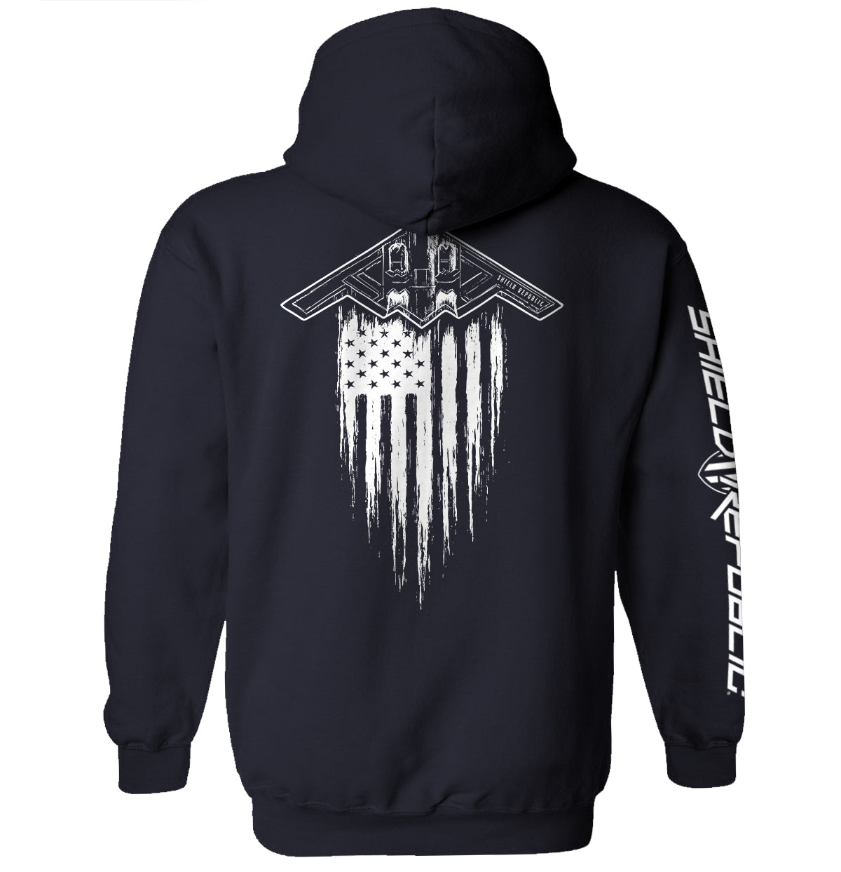 Shield Republic B2 Stealth Bomber Flag