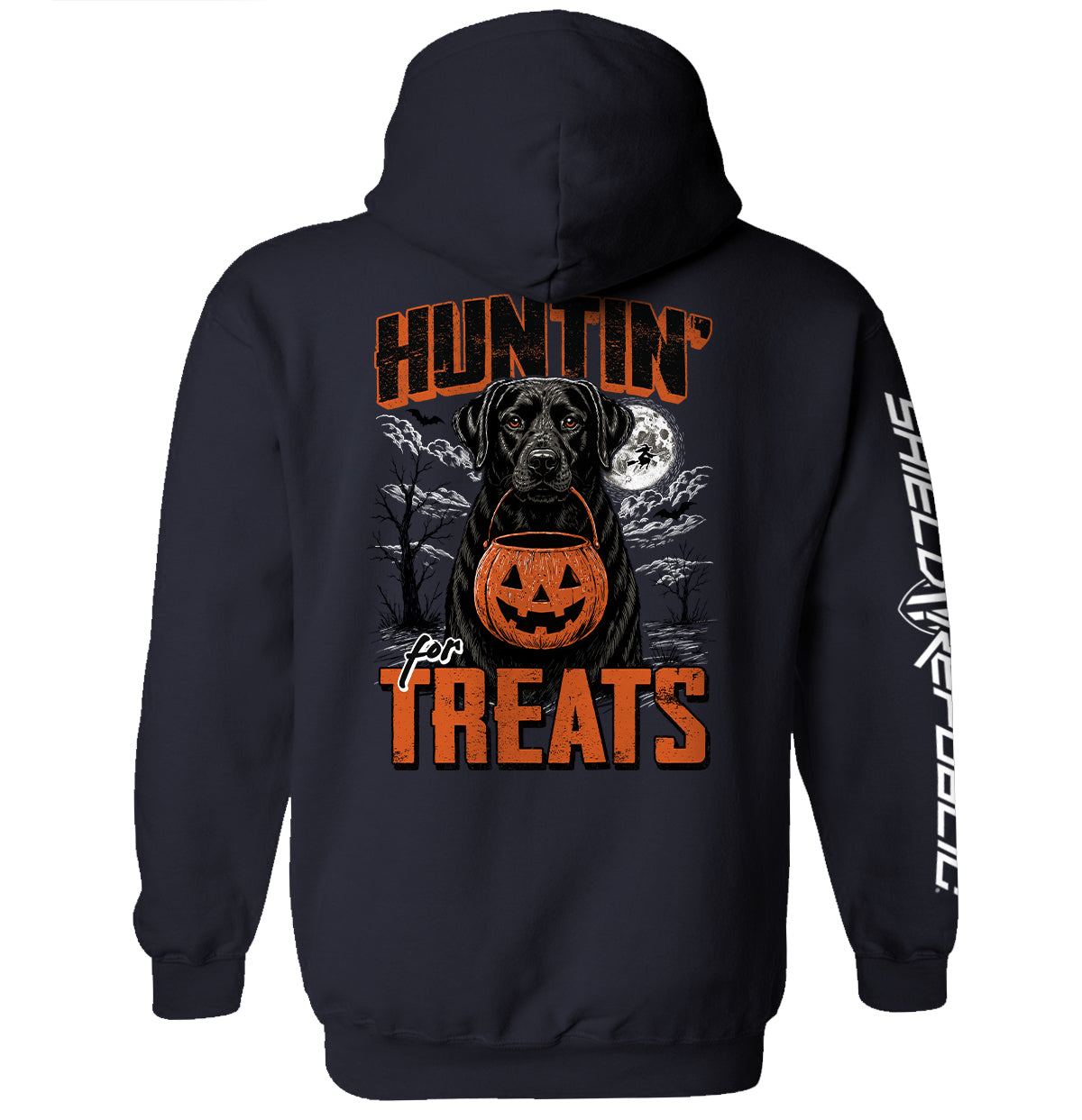 Shield Republic Huntin' For Treats Black Lab