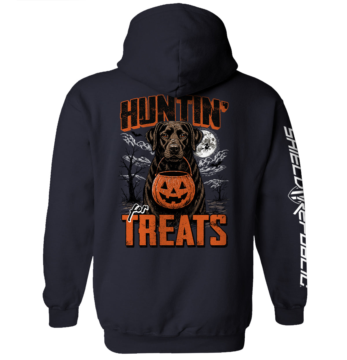 Shield Republic Huntin' For Treats Chocolate Lab