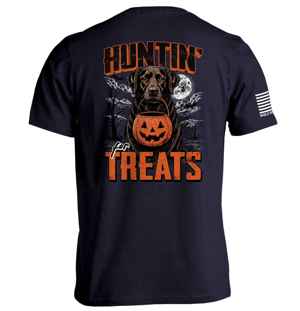 Shield Republic Huntin' For Treats Chocolate Lab