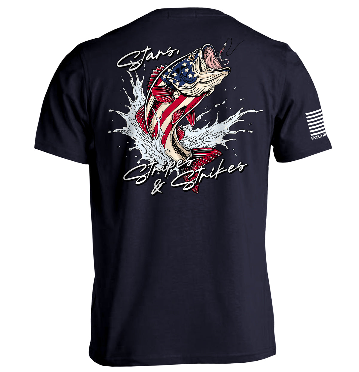 Shield Republic Stars Stripes and Strikes Tee