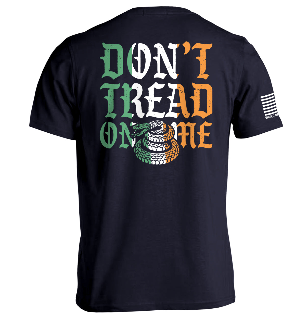 Shield Republic Don't Tread On Me Irish (Back Print)
