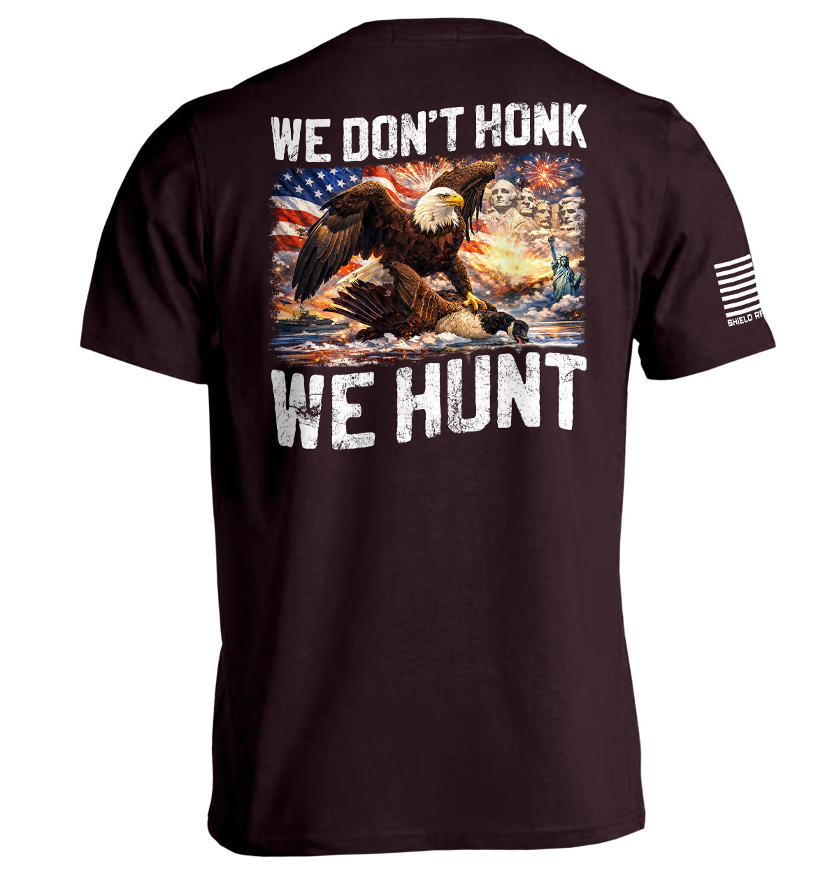 Shield Republic We Don't Honk We Hunt