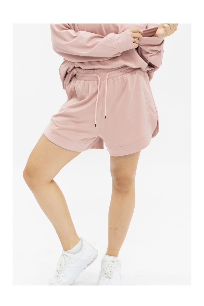 Grace & Emma Butter Soft Shorts, Pink