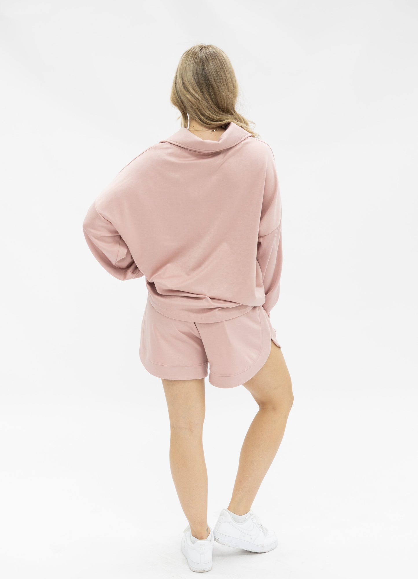 Grace & Emma Butter Soft Shorts, Pink