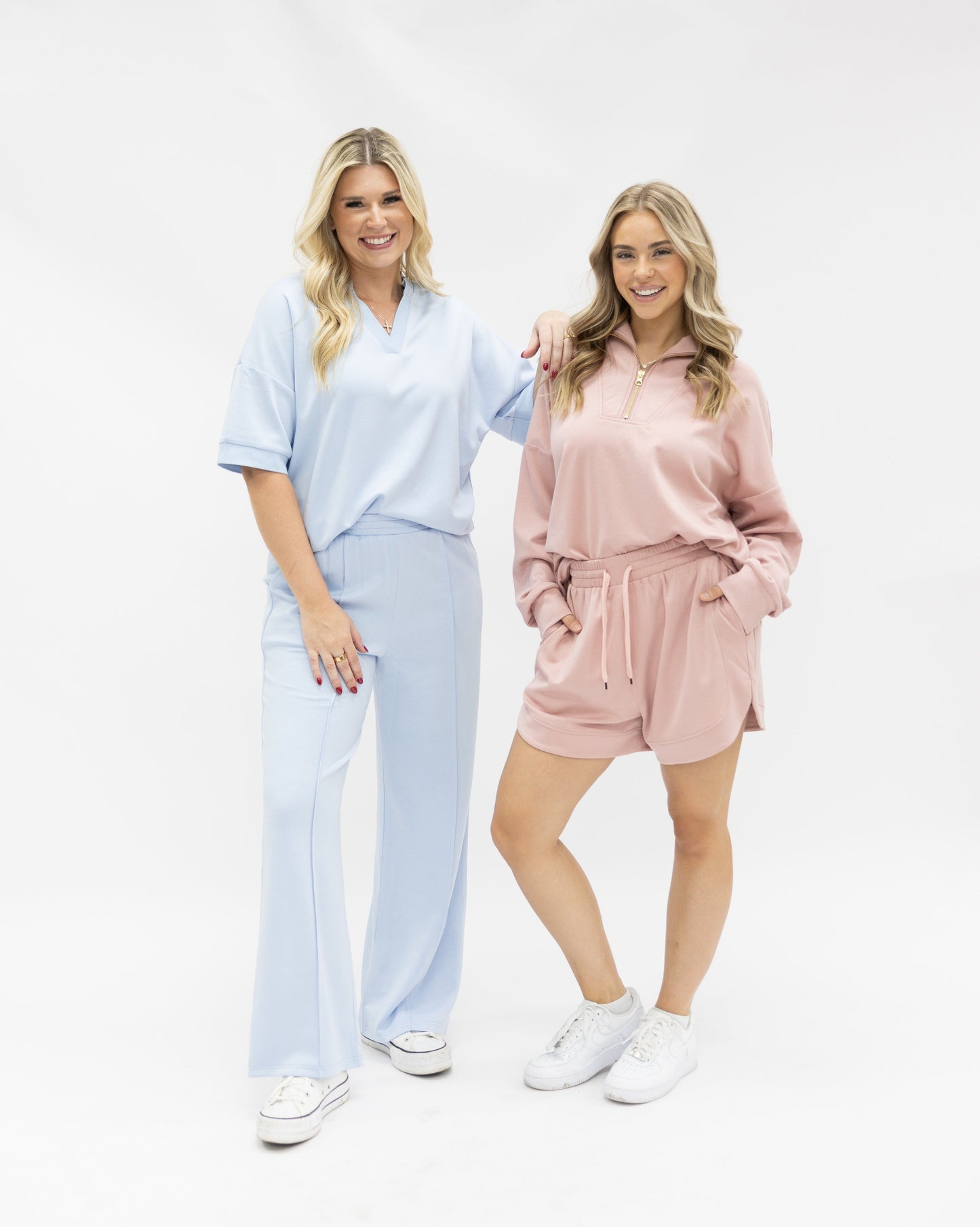 Grace & Emma Butter Soft Shorts, Pink