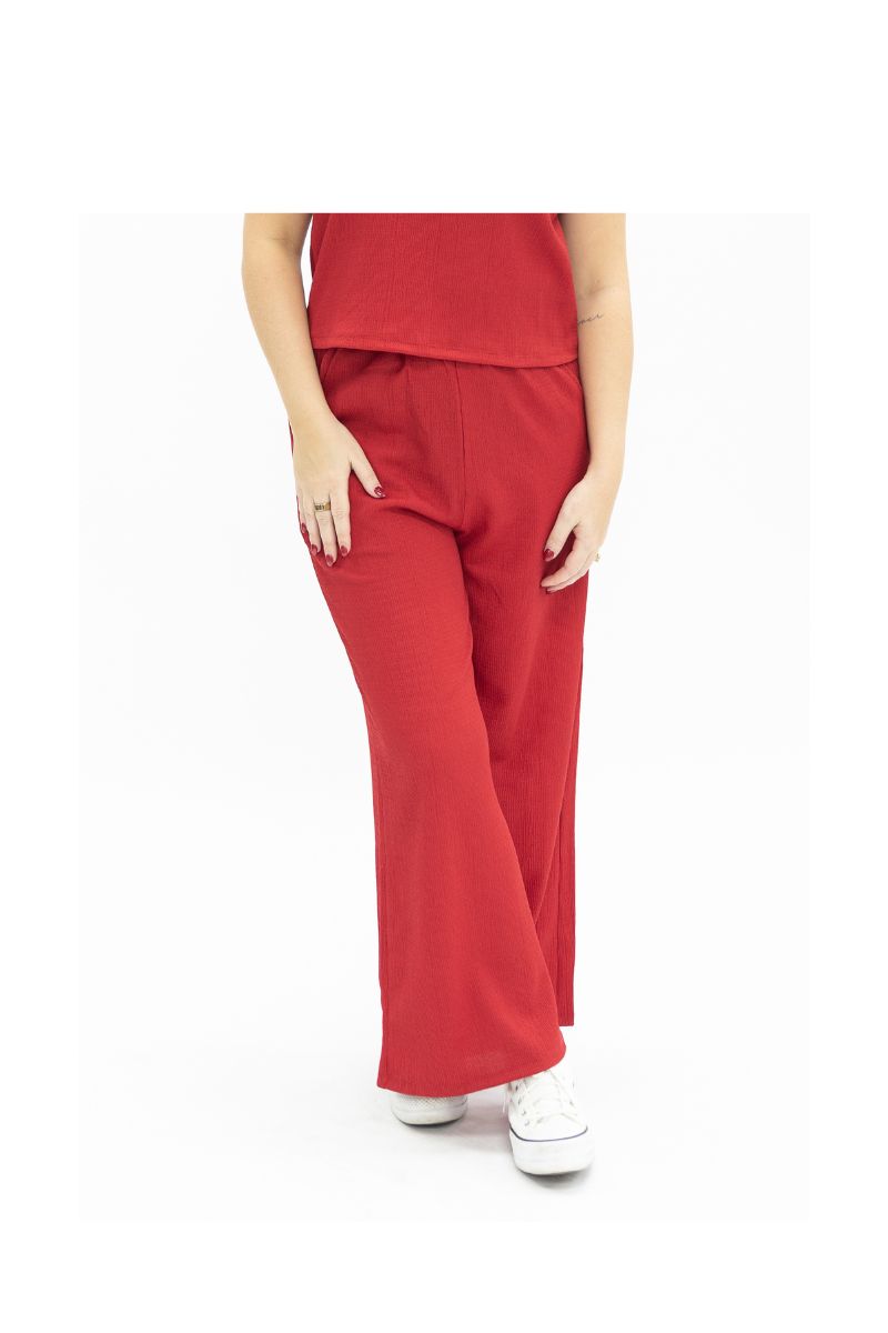 Grace & Emma The Earhart Pants, Red