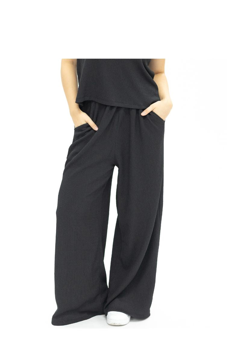 Grace & Emma The Earhart Pants, Black