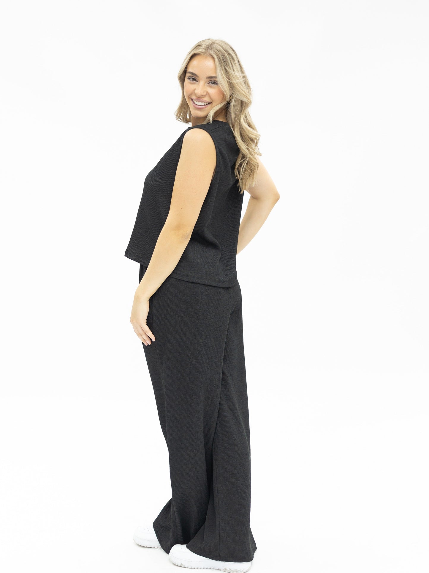 Grace & Emma The Earhart Pants, Black