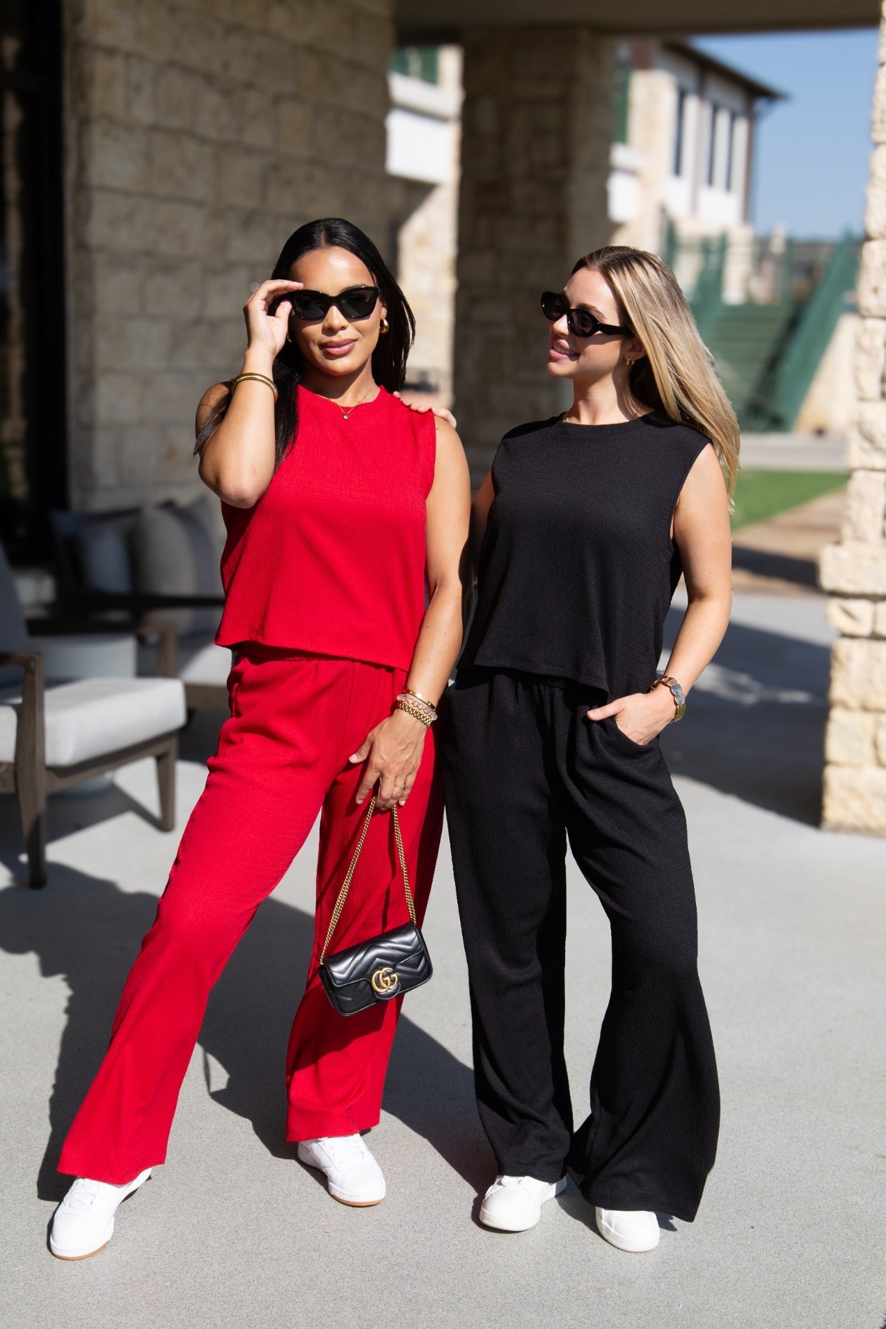 Grace & Emma The Earhart Pants, Black