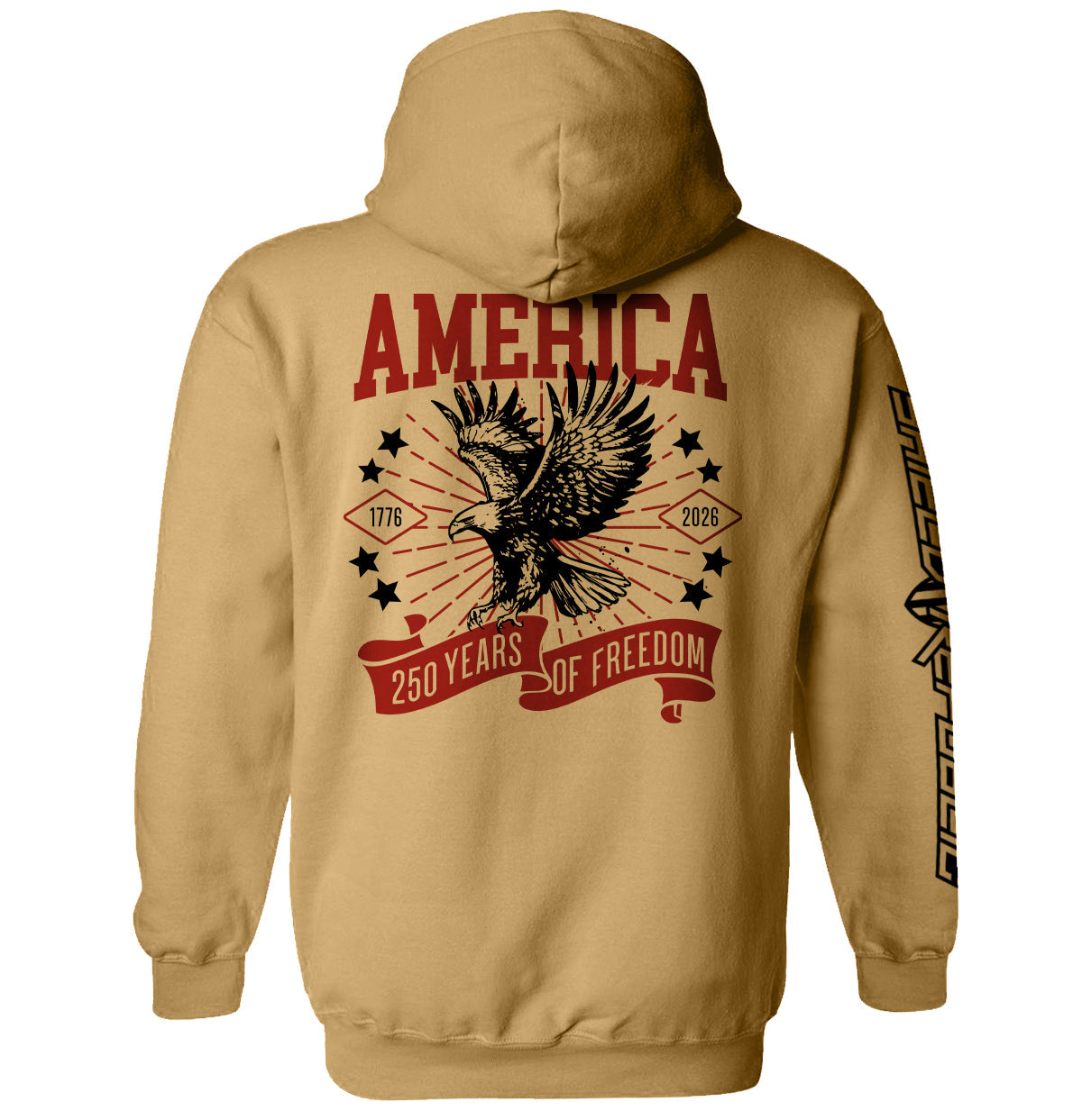 Shield Republic America 250 Years of Freedom