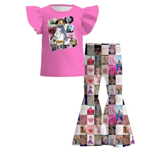 Swiftie Bell Pant Set Taylor Swift Top and Pant Set