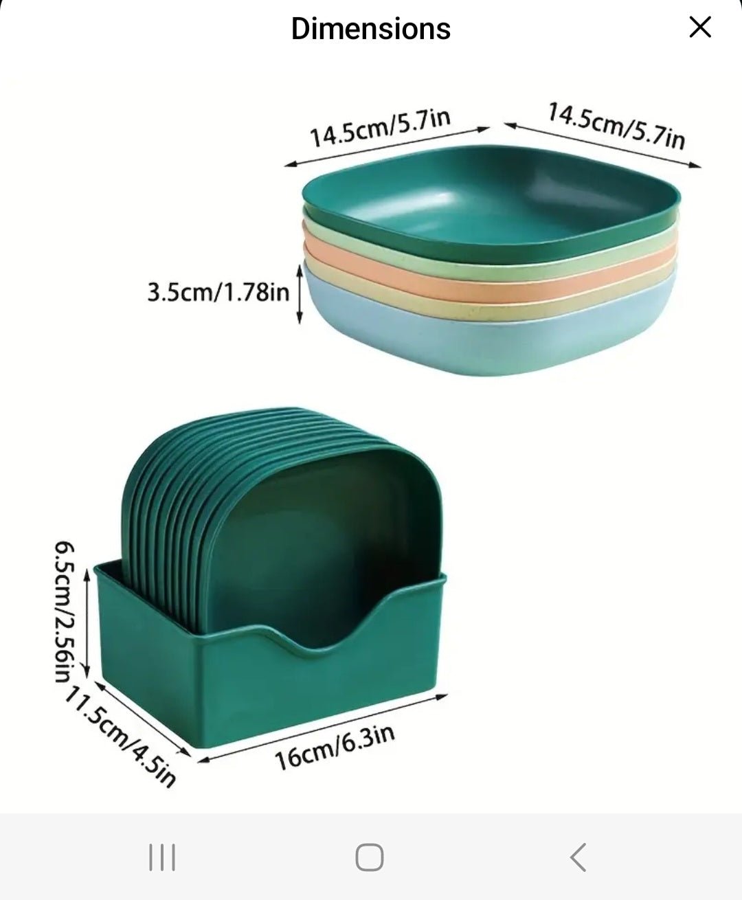 10pcs Plant-Themed Reusable Snack Plate Set - Multifunctional & Dishwasher-Safe