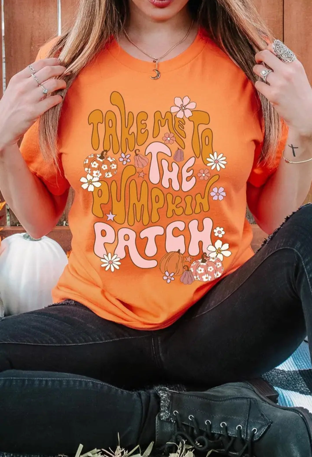 Take Me To The Pumpkin Patch Tee