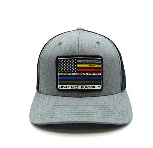 Shield Republic United Family Woven Patch Hat