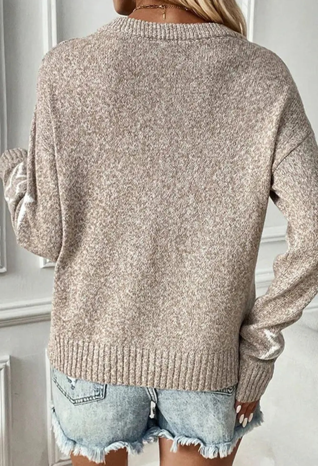 Jacquard Star Sweater