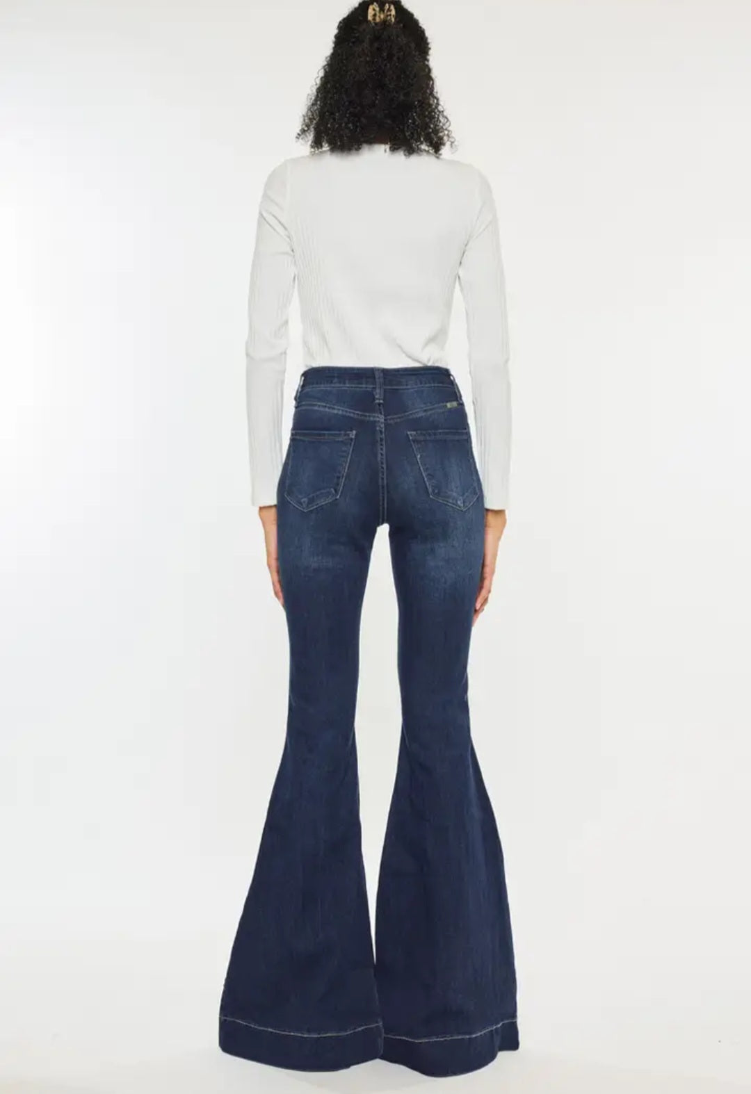 Kan Can High Rise Super Flare jeans