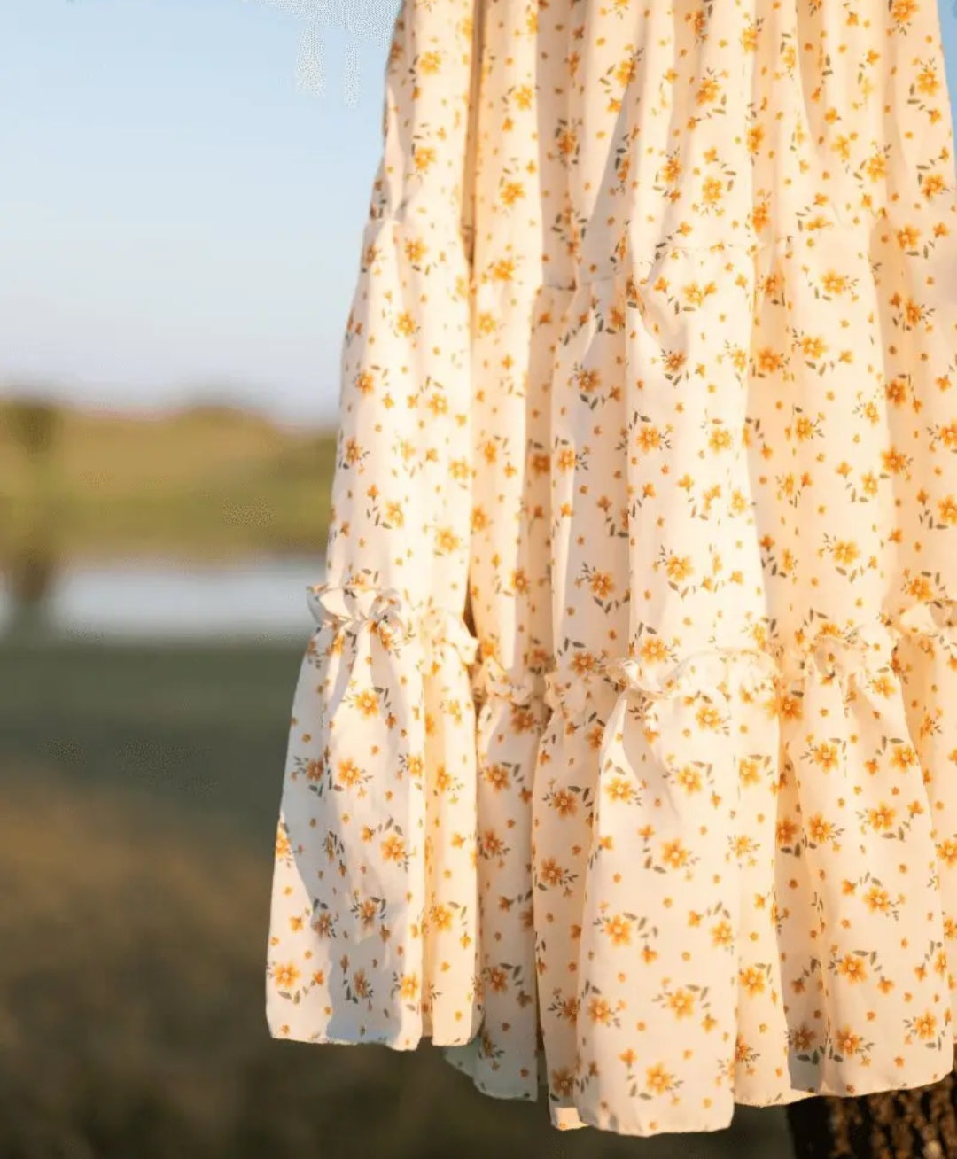 Mommy and Me Katherine Dress- Yellow Floral