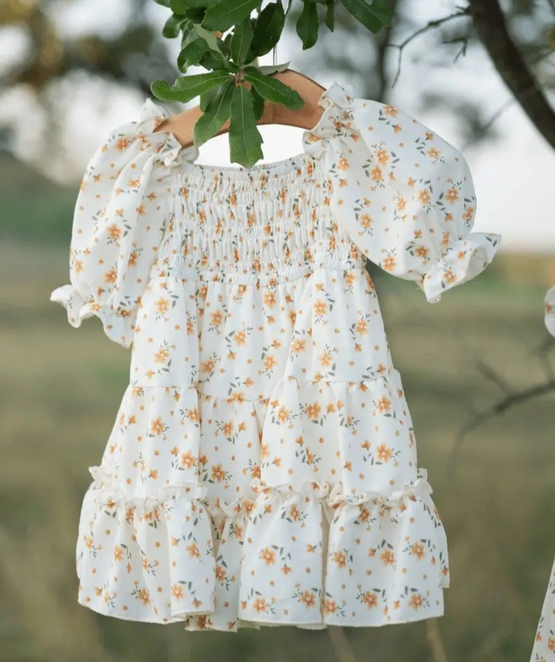 Mommy and Me Katherine Dress- Yellow Floral