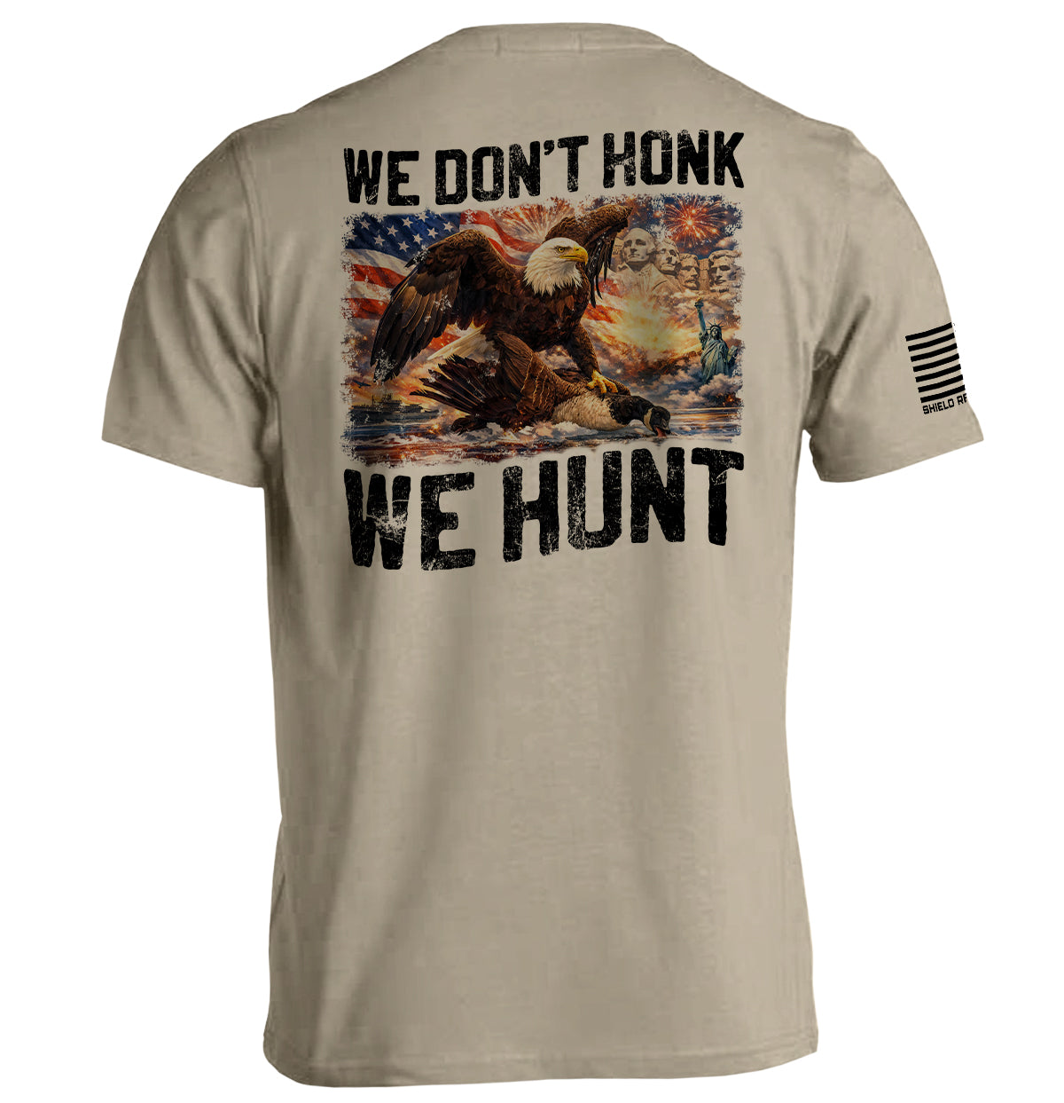 Shield Republic We Don't Honk We Hunt