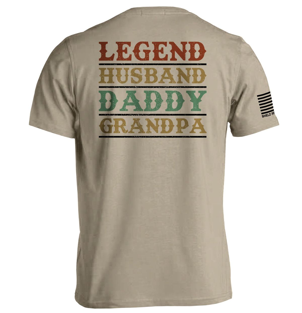 Shield Republic Legend Husband Daddy Grandpa